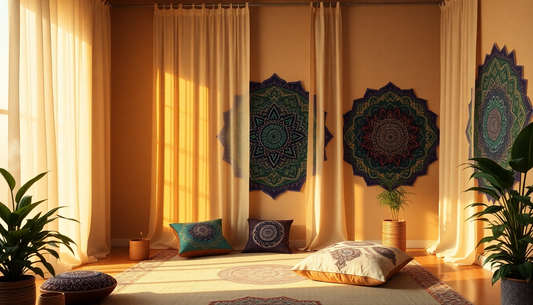 Elevate Your Space: Infusing Spiritual Serenity with Mandala Designs